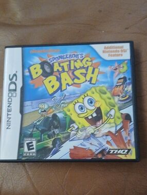 Nintendo DS SpongeBob's Boating Bash Game